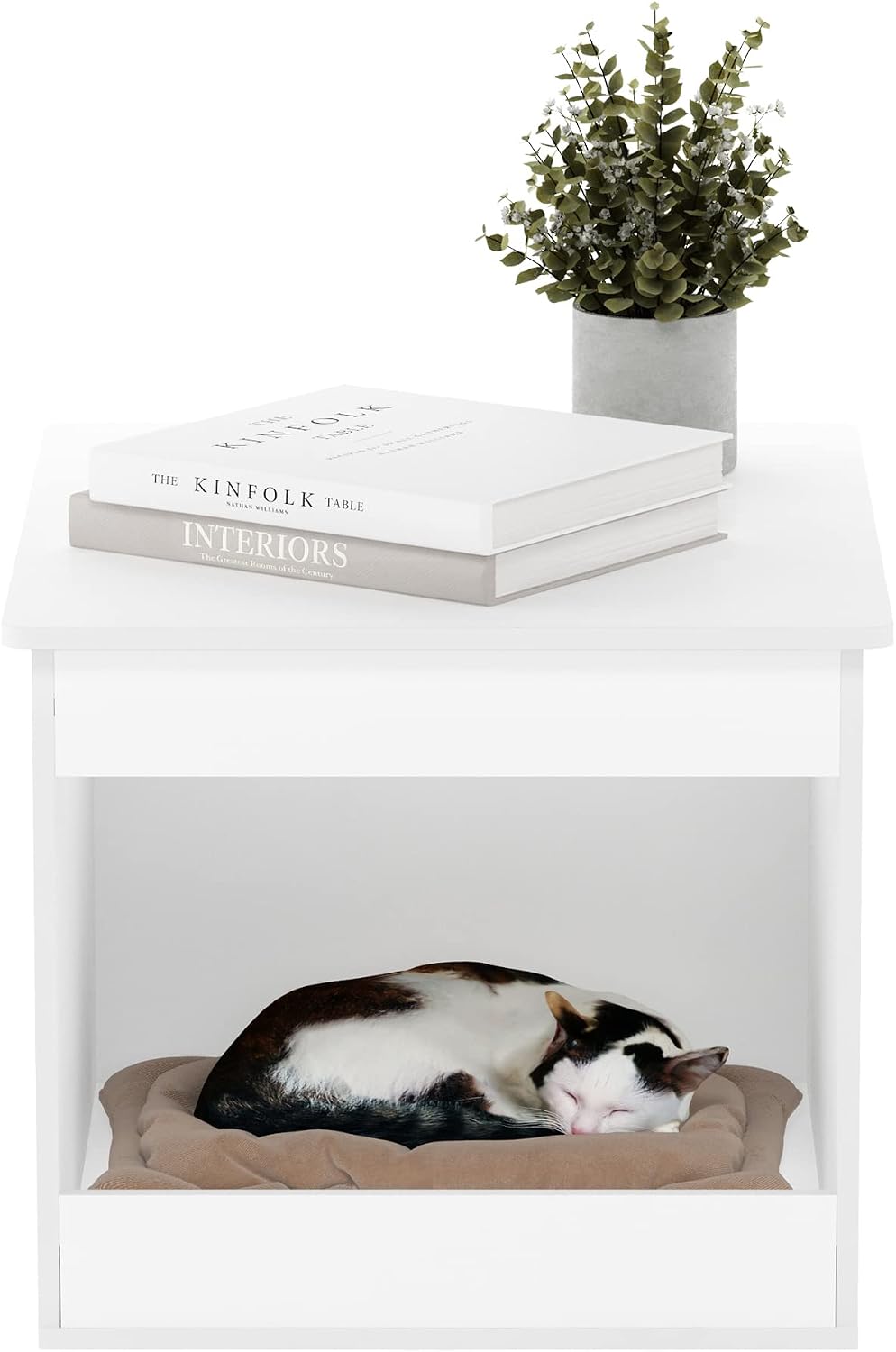 Peli Top Opening Litter Box Enclosure, Solid White