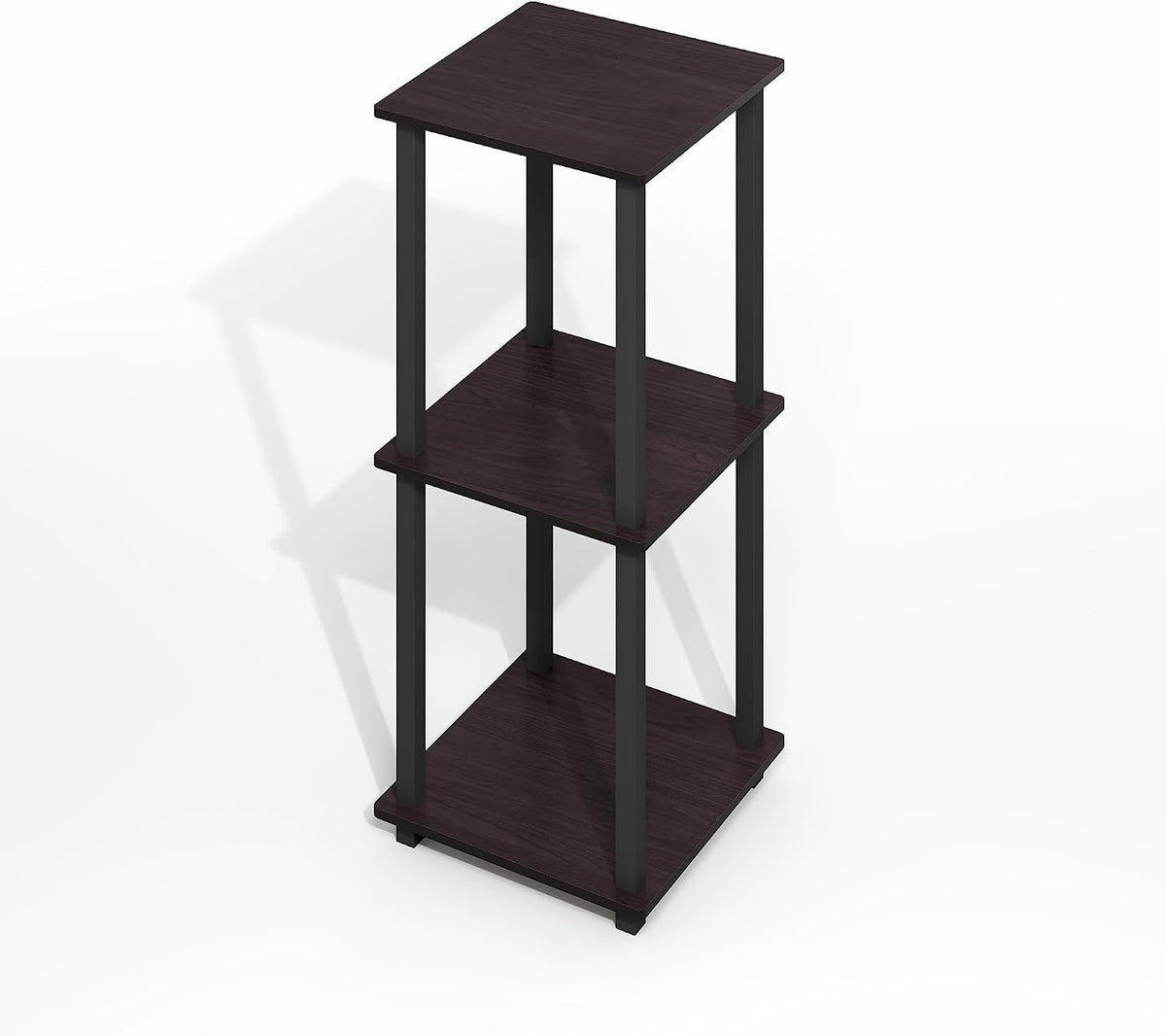 Simplistic Side Table Set of 2, End Table, Night Stand, Nightstand, Bedside Table, for Living Room, Bedroom, Dark Mocha