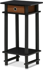 17017 Turn-N-Tube End Table, 1-Pack, Espresso