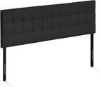 Fb17038K-Bk Headboard, King, Black