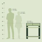 Simplistic 31-Inch Compact Computer Desk, Black Espresso