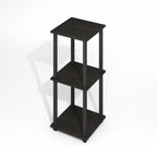 Simplistic Side Table Set of 2, End Table, Night Stand, Nightstand, Bedside Table, for Living Room, Bedroom, Black Espresso