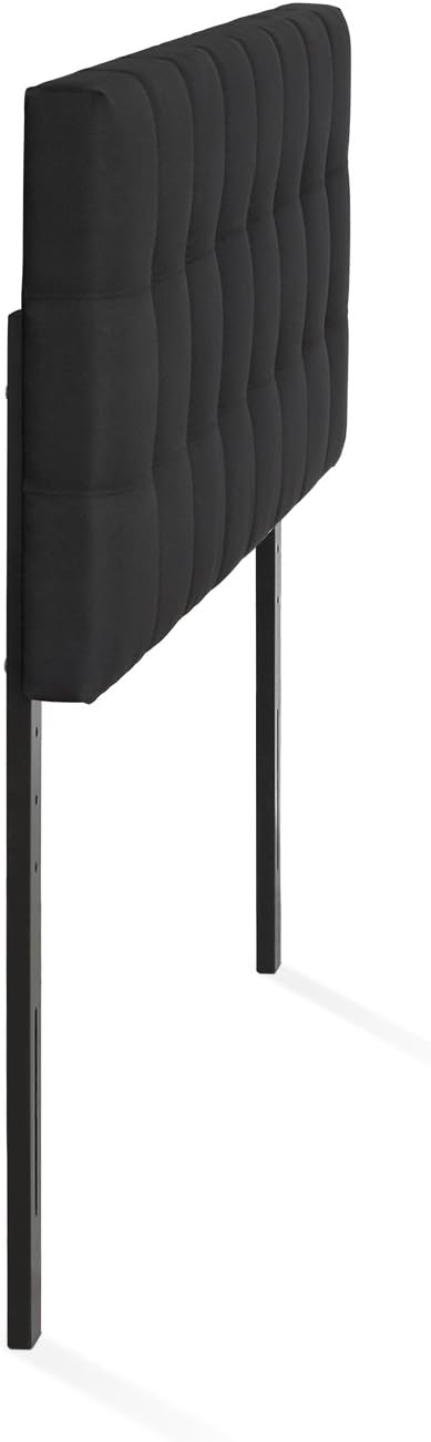 Roanne Tufted Headboard, Full, Black