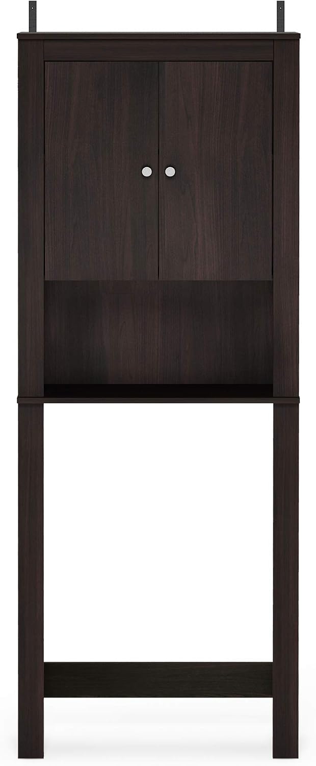 Indo Double Door Bath Cabinet, Espresso