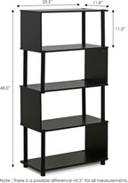 5-Tier Flexi Rack, Espresso