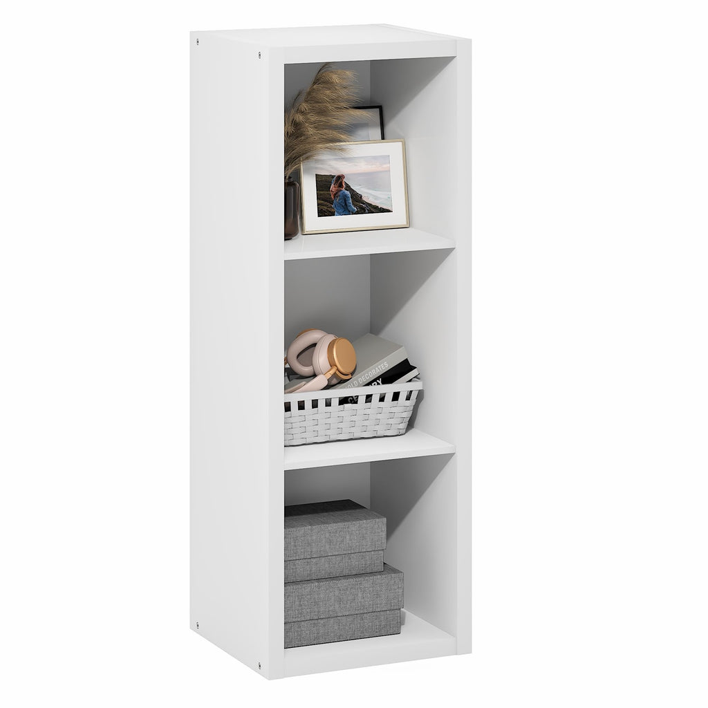 Cubicle 8-Cube Book Shelf, Bookshelf, Bookcase, White