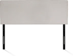 Roanne Plain Headboard, Queen, Fog