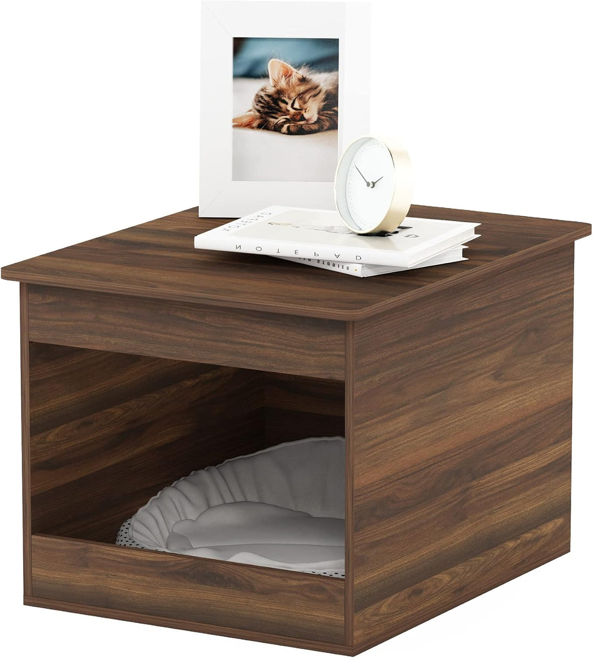 Peli Top Opening Litter Box Enclosure, Columbia Walnut