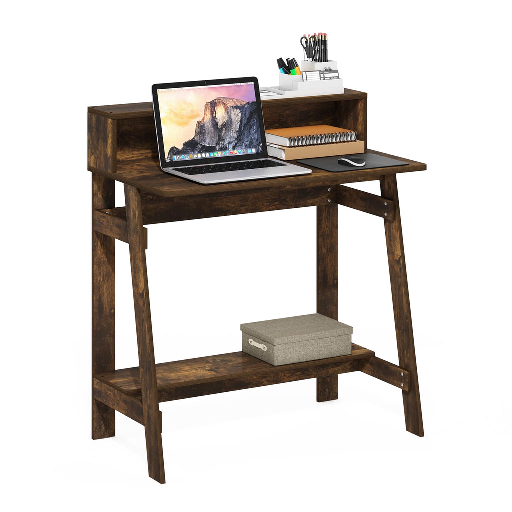 Simplistic 31-Inch Compact Computer Desk, Black Espresso