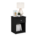Tidur Nightstand, 1-Pack, Black Oak