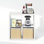 Cubic Extra Thick 4-Cube Closet Organizers and Storage, White