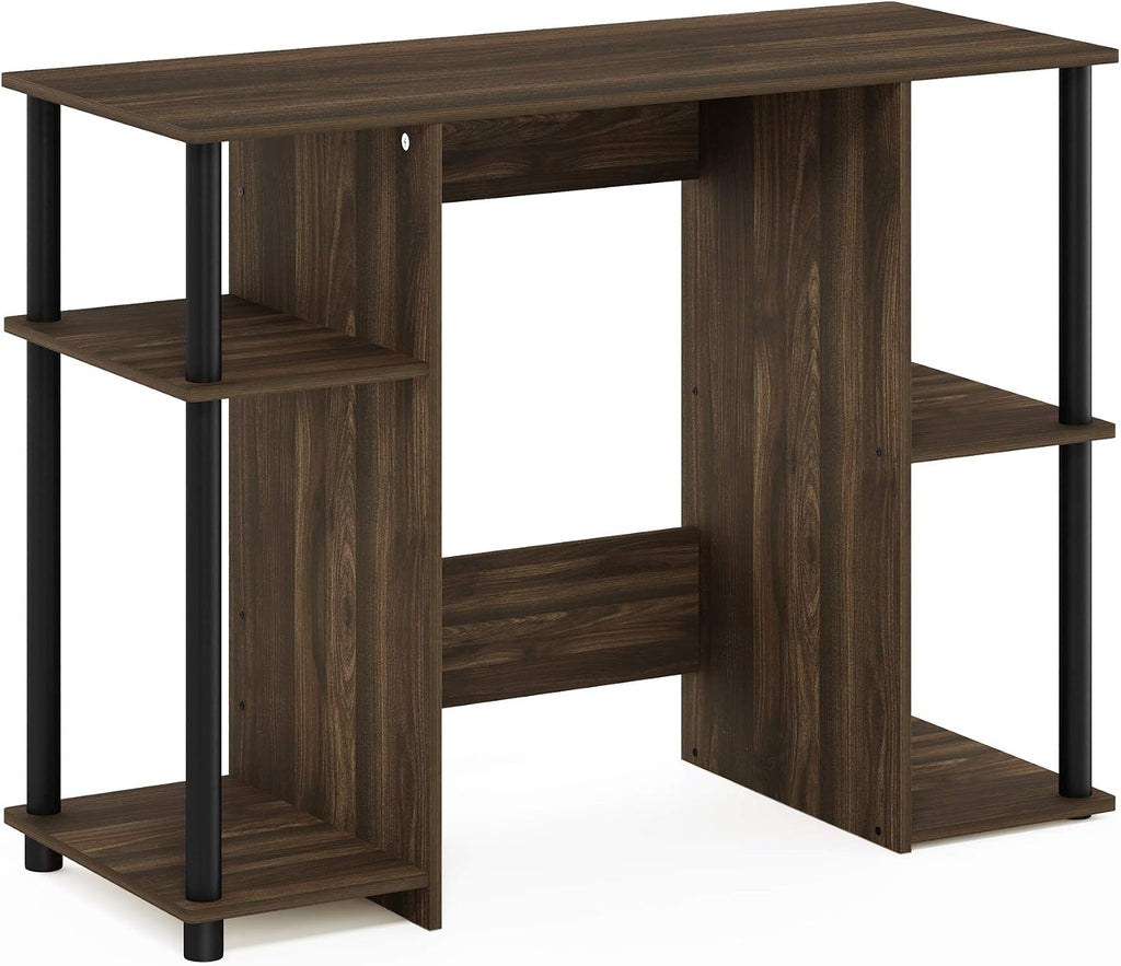 Jaya Computer Study Desk, Columbia Walnut/Black