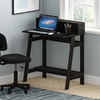Simplistic 31-Inch Compact Computer Desk, Black Espresso