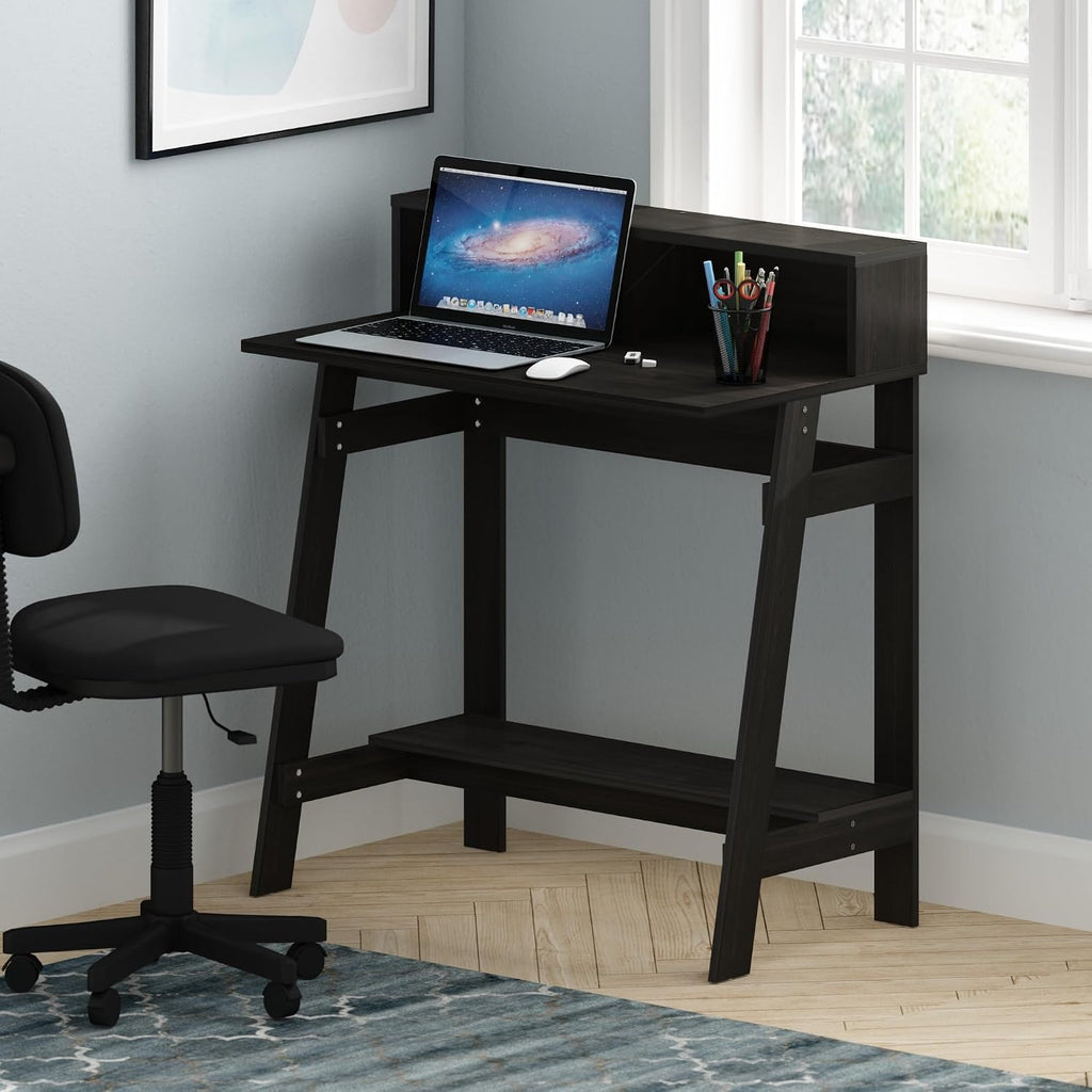 Simplistic a Frame Computer Desk, Espresso