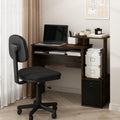 Econ Multipurpose Home Office Computer Writing Desk, French Oak Grey