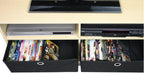 Entertainment Center w/2 Bin Drawers, Espresso/Brown