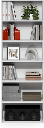 Reed Closet Organizers and Storage, 6-Tier Organizer, White