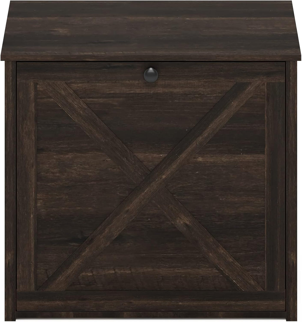 Peli Small Cat Litter Box Enclosure with Single Door, Ebony