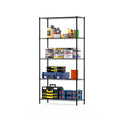 Wayar Metal Storage Shelf Rack, 6 Tiers, 48-Inch Taller, Stainless Steel
