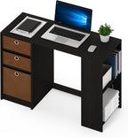 Computer Study Writing Desk, Espresso, Model:15110EXBR