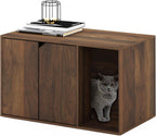 Peli Litter Box Enclosure, Columbia Walnut