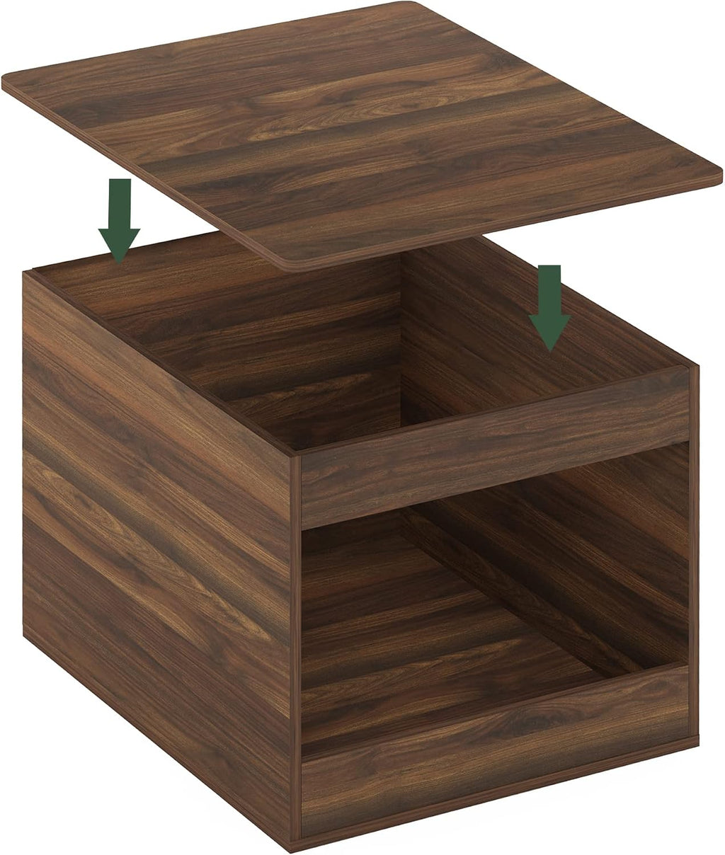 Peli Top Opening Litter Box Enclosure, Columbia Walnut
