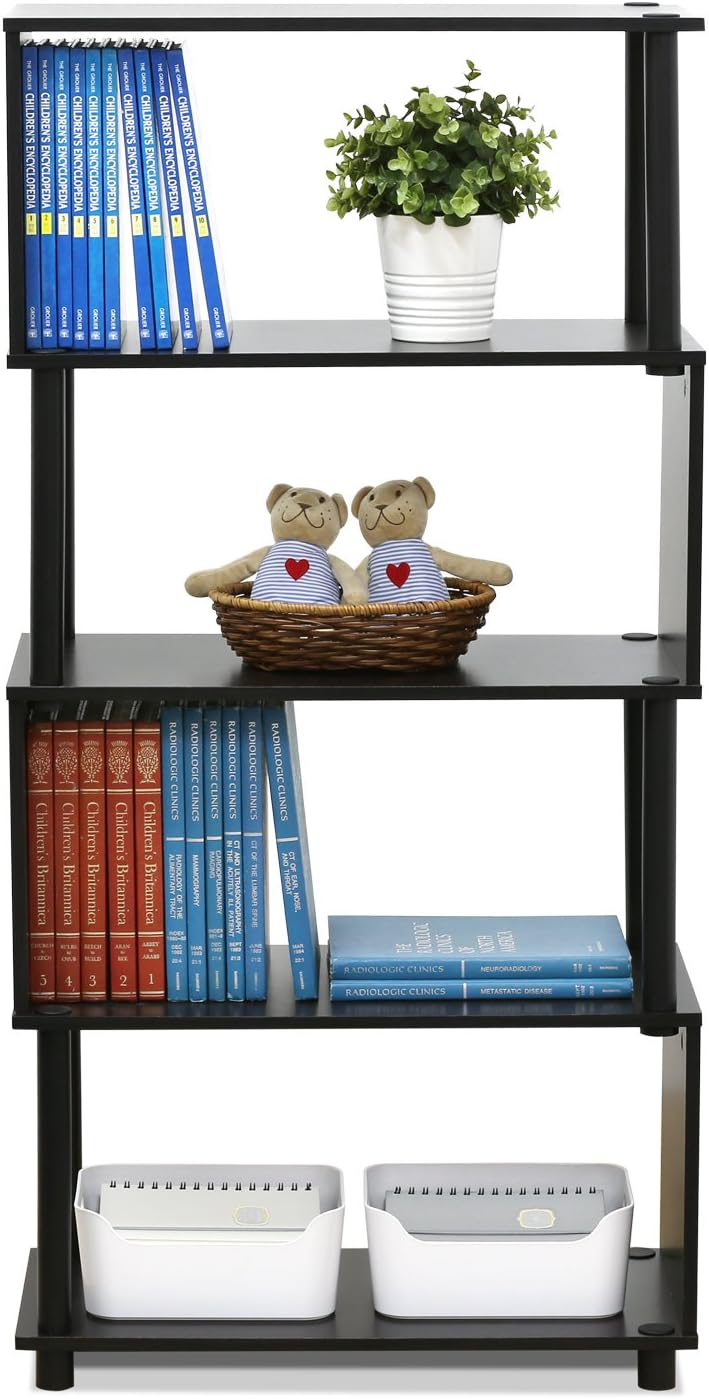 5-Tier Flexi Rack, Espresso