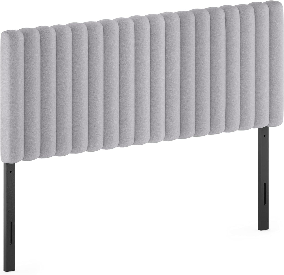 Roanne Upholstered Tufted Headboard, Glacier, Queen