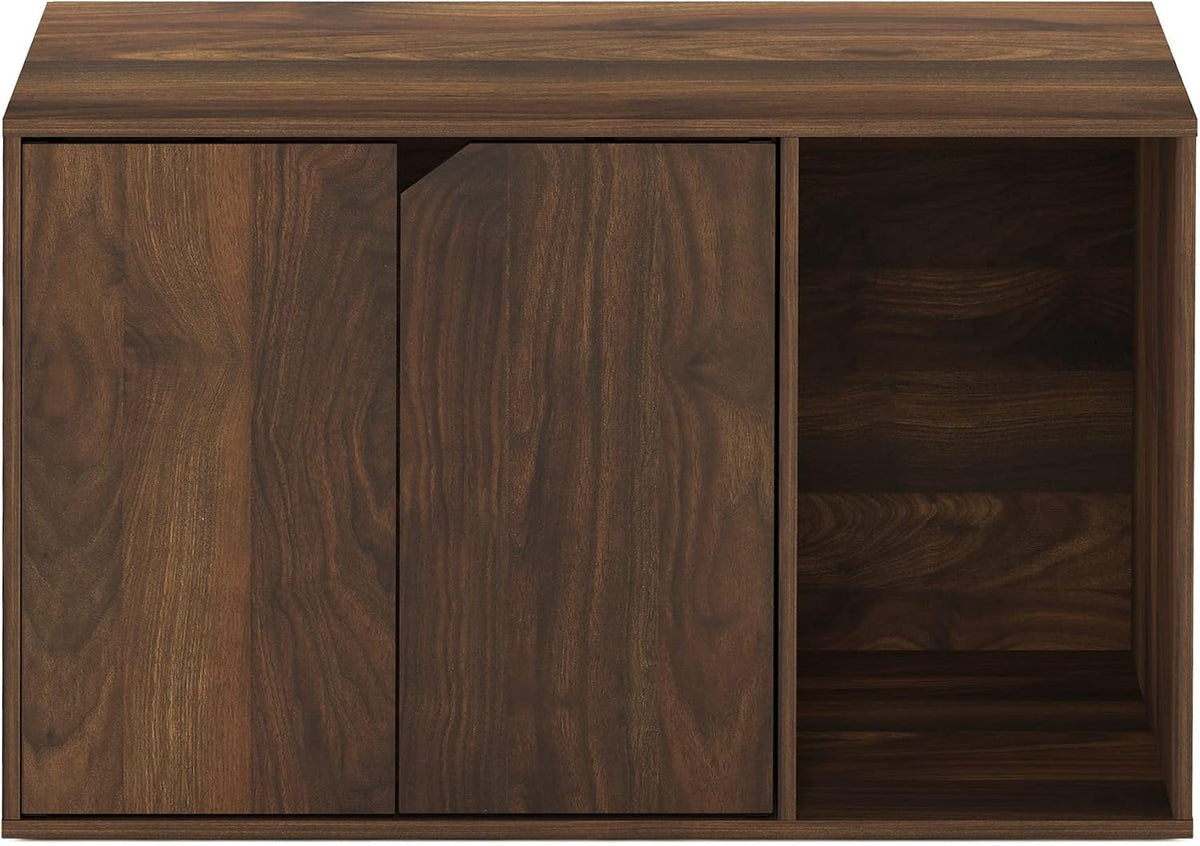 Peli Litter Box Enclosure, Columbia Walnut