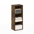 Pasir 3-Tier No Tool Assembly Open Shelf Bookcase, White