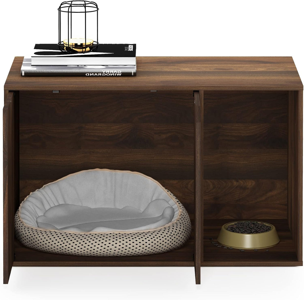 Peli Litter Box Enclosure, Columbia Walnut