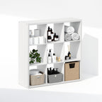 Cubic Extra Thick 9-Cube Closet Organizers and Storage, White