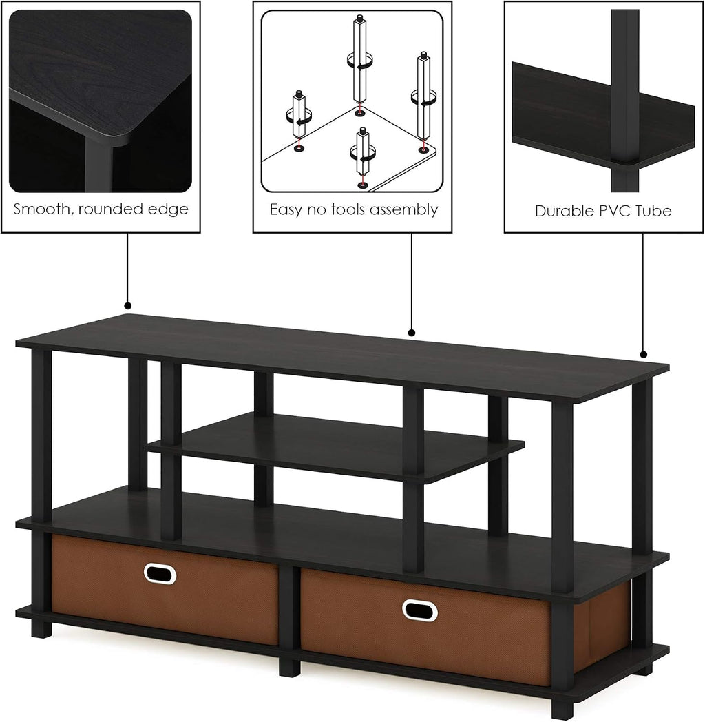 JAYA TV Stand for up to 50-Inch TV, 55 Inch