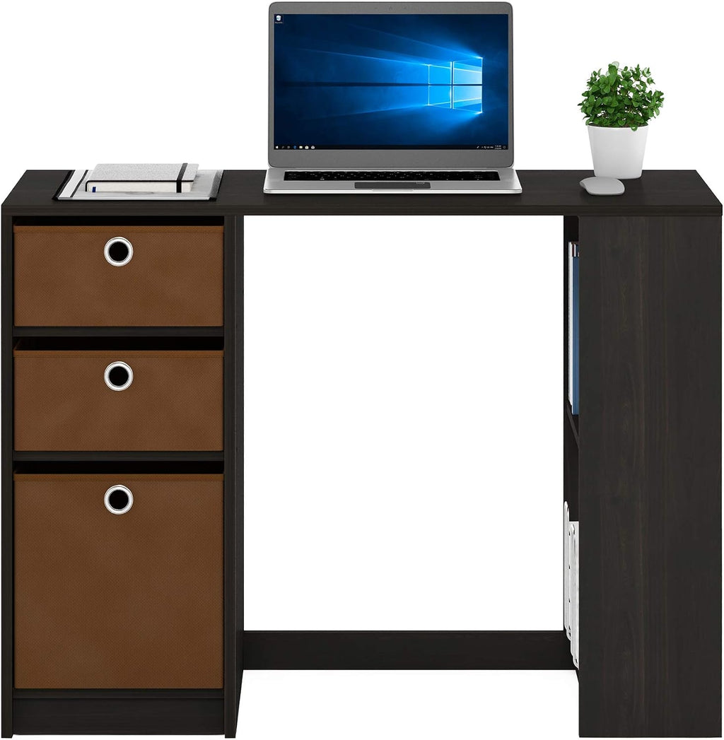 Computer Study Writing Desk, Espresso, Model:15110EXBR