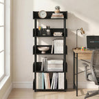 Turn-N-Tube Book Shelf, 5-Tier Bookshelf, Bookcases, Espresso