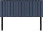 Roanne Upholstered Tufted Headboard, Denim, Full