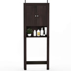 Indo Double Door Bath Cabinet, Espresso