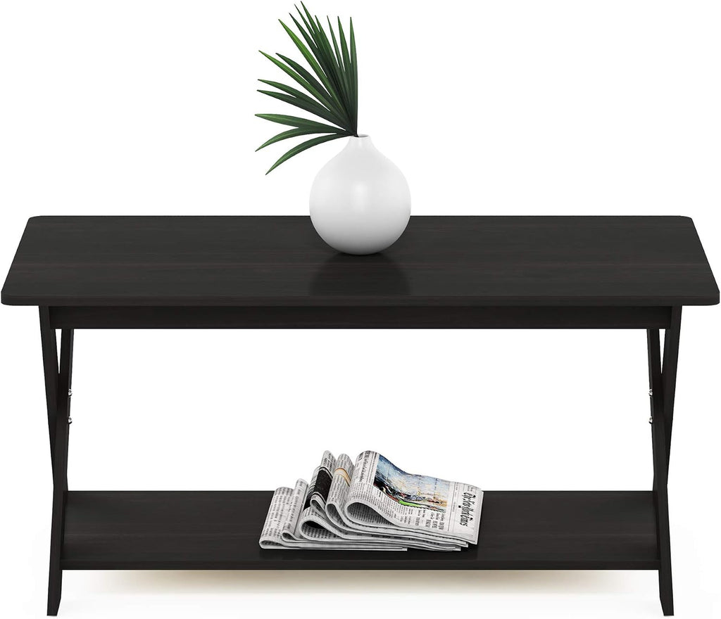 Modern Simplistic Coffee Table, Espresso