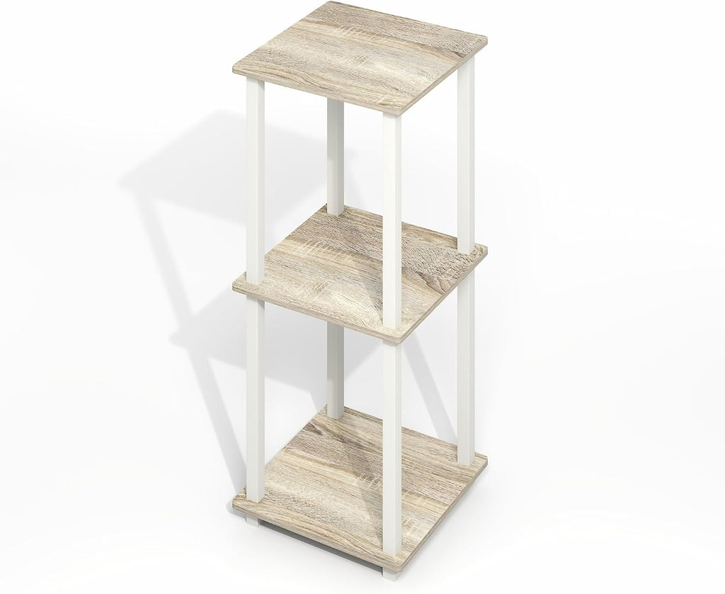 Simplistic Side Table Set of 2, End Table, Night Stand, Nightstand, Bedside Table, for Living Room, Bedroom, Light Oak