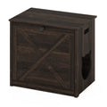 Peli Small Cat Litter Box Enclosure with Single Door, Ebony