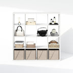 Cubic Extra Thick 16-Cube Closet Organizers and Storage, White