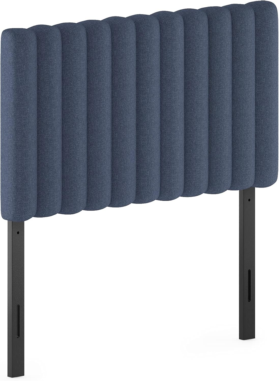 Roanne Upholstered Tufted Headboard, Denim, Twin