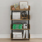Turn-N-Tube Book Shelf, 4-Tier Bookshelf, Bookcases, Flagstaff Oak