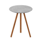 Redang Rectangular Indoor & Outdoor Smart Top Patio Dining Table/Patio Coffee Table/Small Patio Table/Picnic Table, Cement