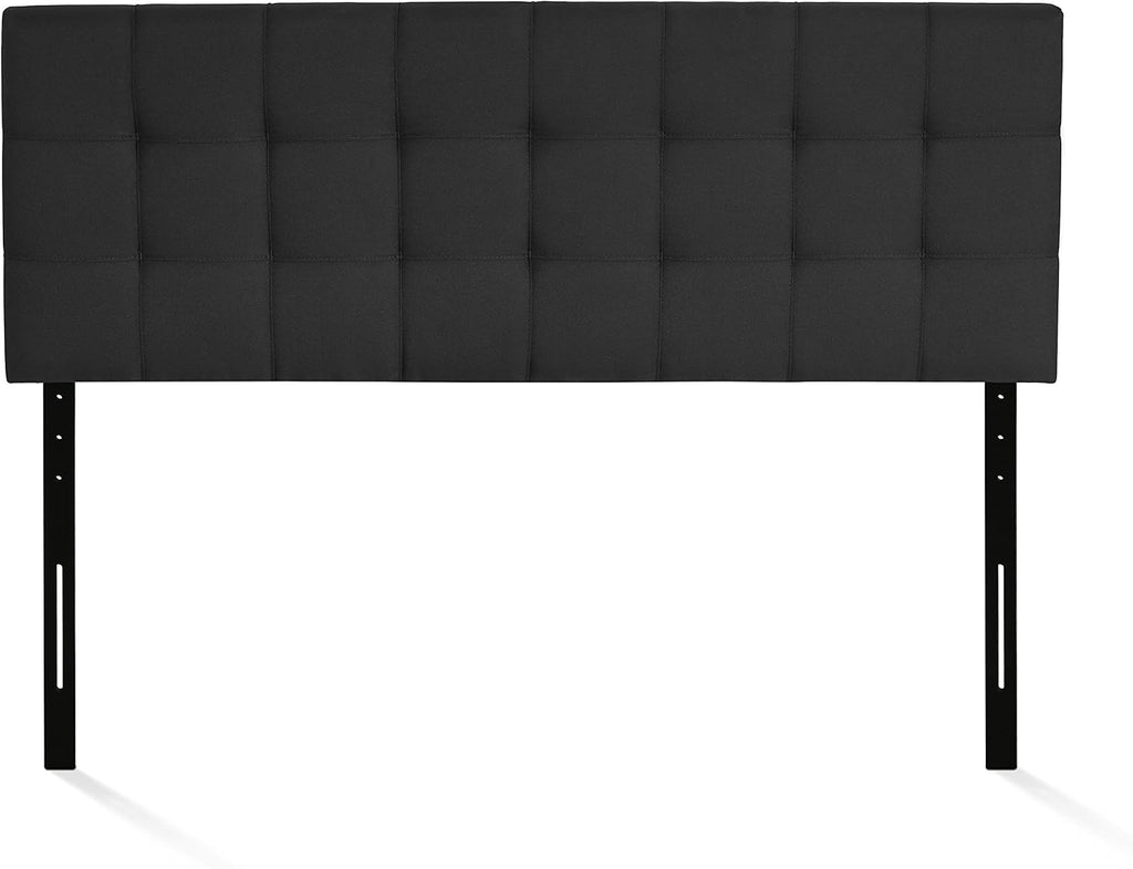 Roanne Tufted Headboard, Queen, Black