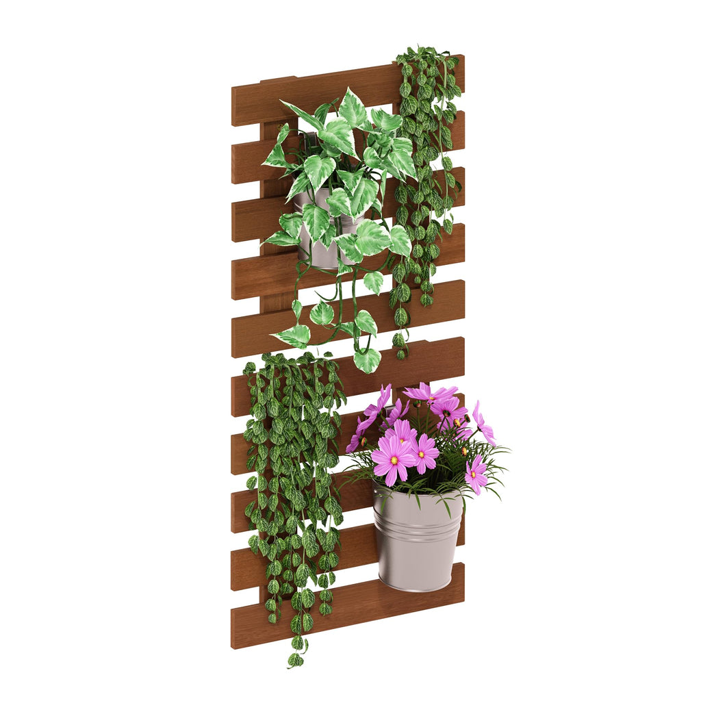 Tioman Outdoor Potting Bench with Storage Shelf, Natural