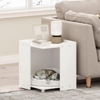 Peli 17" Square Cat Litter Box Enclosure, Americano