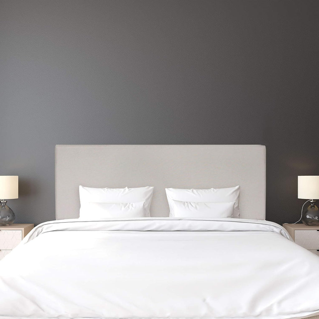 Roanne Plain Headboard, Queen, Fog