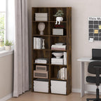 Basic 12-Cube DVD Shelf, Bluray CD Rack, White