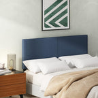 Roanne Upholstered Headboard, Denim, Queen